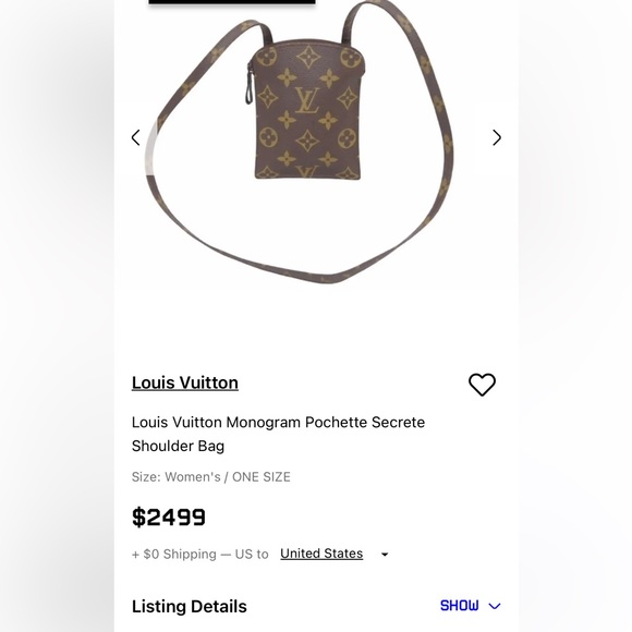 Louis Vuitton phone purse - Picture 8 of 10